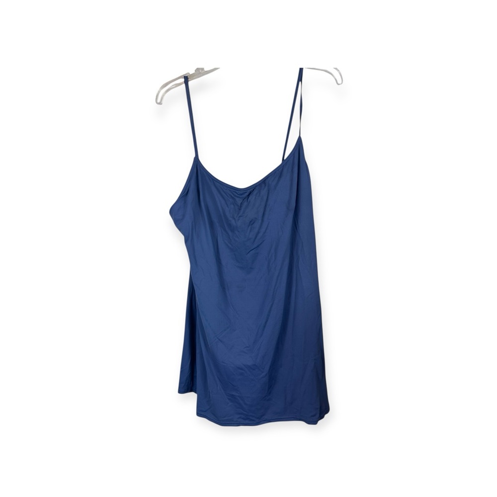Calvin Klein blue swimsuit top with spaghetti straps Size 14